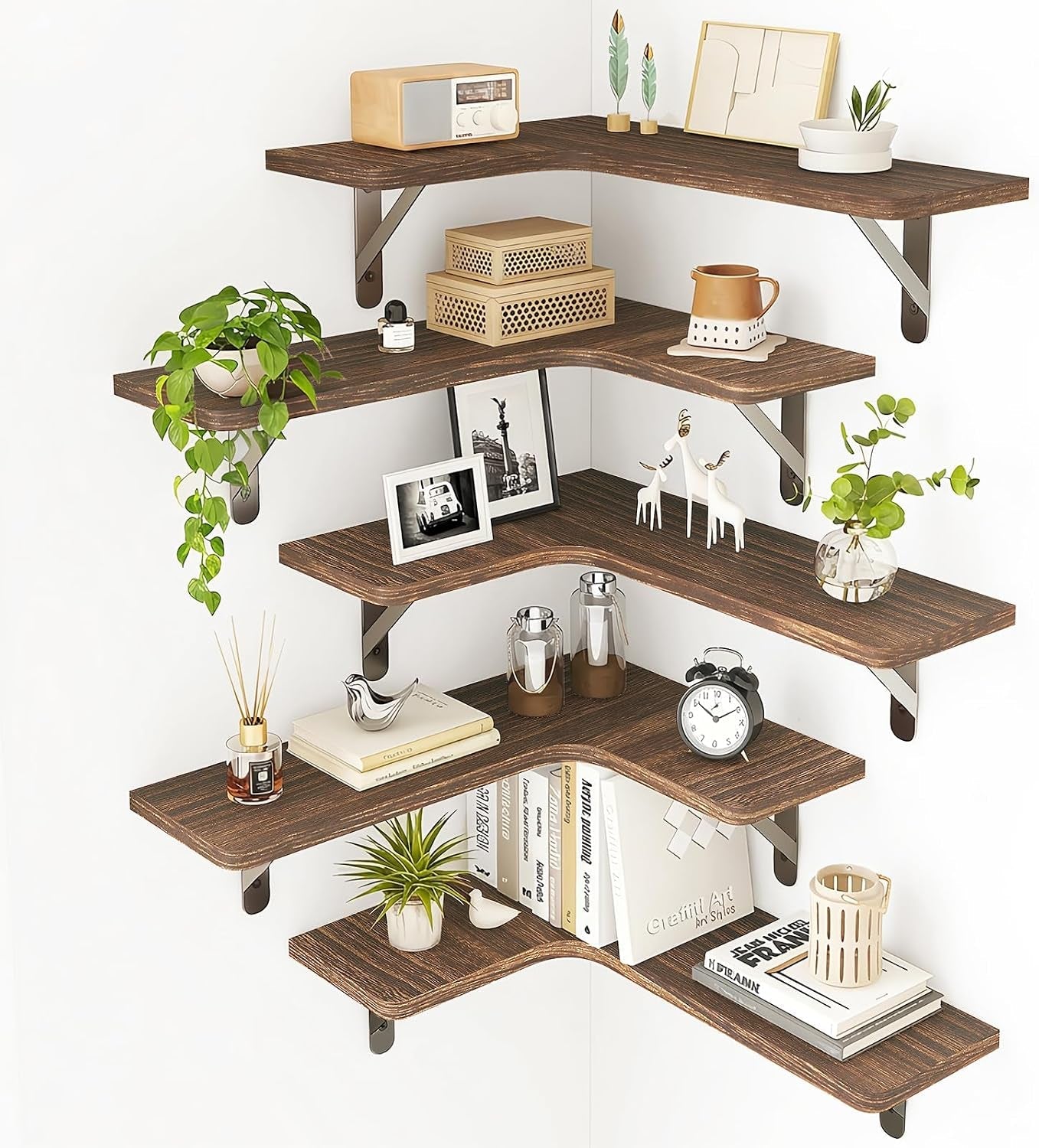 conner-floating-shelves-for-wall-decor-dark-carbonized-black-5pcs-solid-wood-shelf-with-metal-brackets-holds-40-lbs-optimizes-corner-storage-fits-bathroom-kitchen-bedroom-living-room
