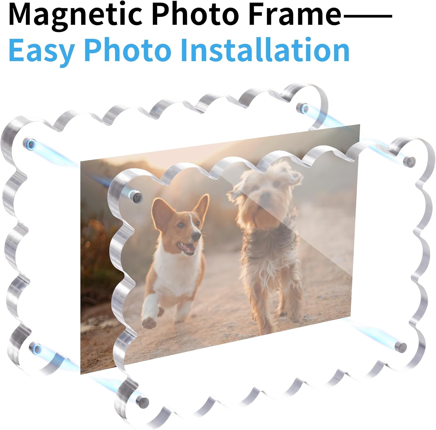 3pack-4x6-inch-scalloped-acrylic-picture-magnetic-frames