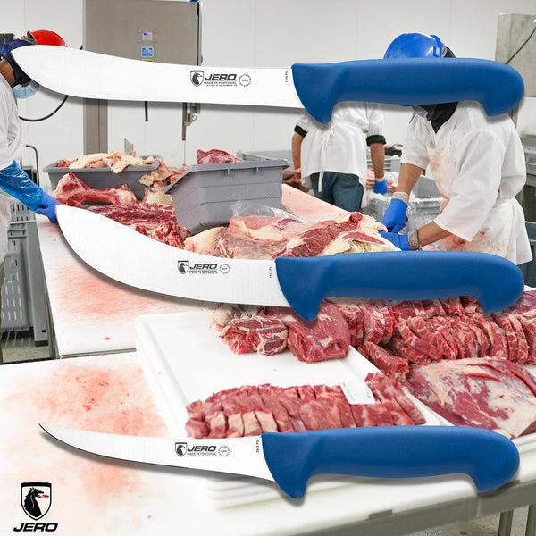 Pro Butcher Meat Processing Set, Butcher Knife Set with Butcher Knife, Skinning Knife and Boning Knife, Made in Portugal2