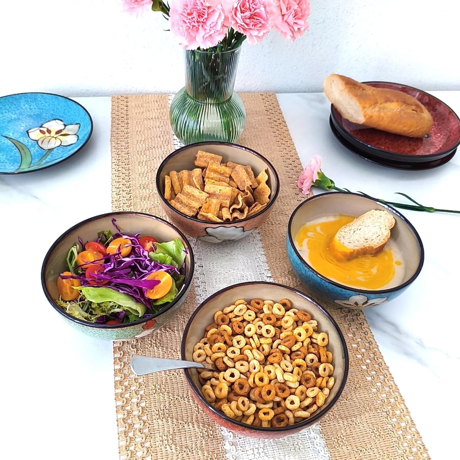 ceramic-bowls-for-kitchen-28oz-bowl-set-of-4-for-cereal-salad-pasta-soup-ramen-serving-etc-dishwasher-microwave-and-oven-safe-for-breakfast-lunch-and-dinner-blue-red-green-pink