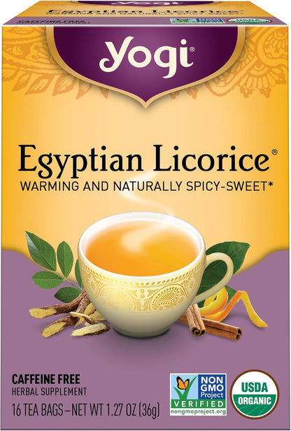 Tea, Egyptian Licorice, 16 Count, Packaging May Vary1