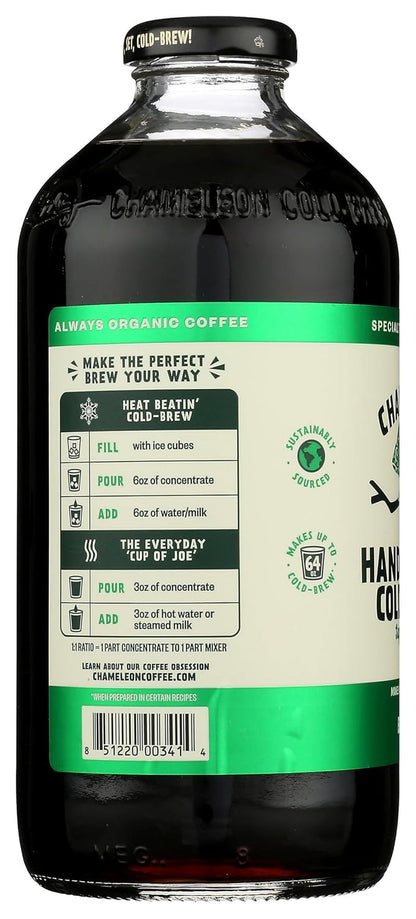 CHAMELEON COLD BREW Organic Original Cold Brew Coffee Concentrate, 32 FZ6