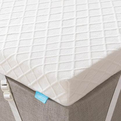3 Inch Twinxl Memory Foam Mattress Topper, College Dorm Pressure-Relieving Mattress Topper for Back Pain, Non-Slip Design with Removable & Washable Cover, Certipur-Us Certified, Twinxl Size1