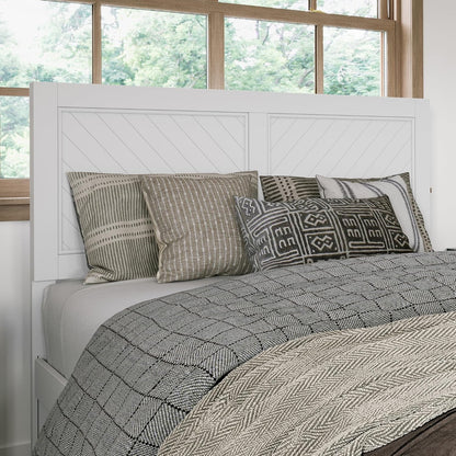 , Canyon Queen Platform Bed with Matching Footboard, White6