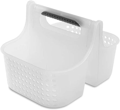 Shower Tote with Soft Grip Handle, Frost4