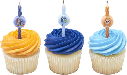 and Bingo Birthday Candles | Cake Decoration Toppers | 6 Count8