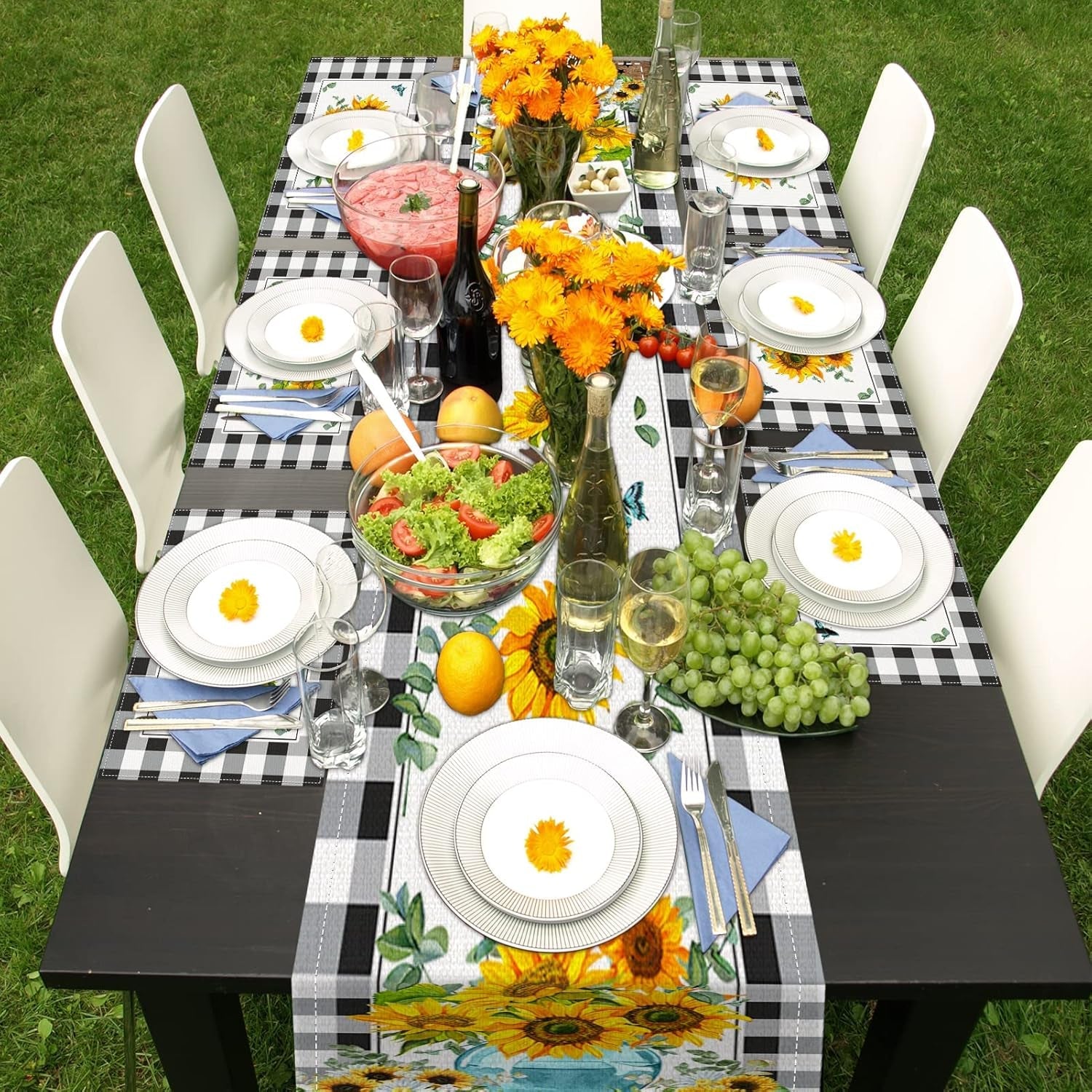 table-runner-and-placemats-set-of-6-sunflower-buffalo