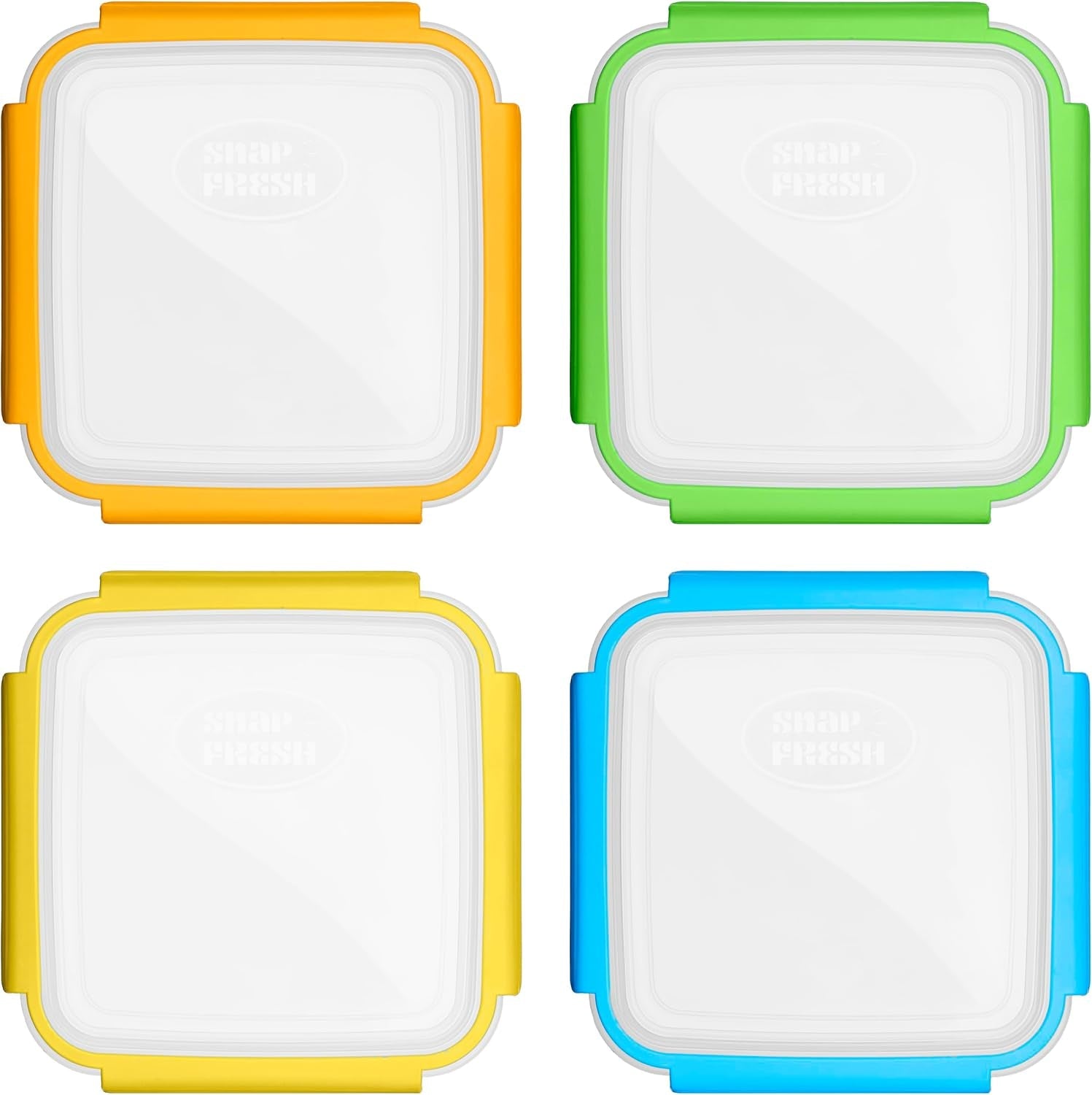4-pack-of-fun-size-leakproof-sandwich-containers-reusable-bpa-free-sandwich-boxes-airtight-seal-also-great-for-salads-snacks-fruit-treats-and-food-storage