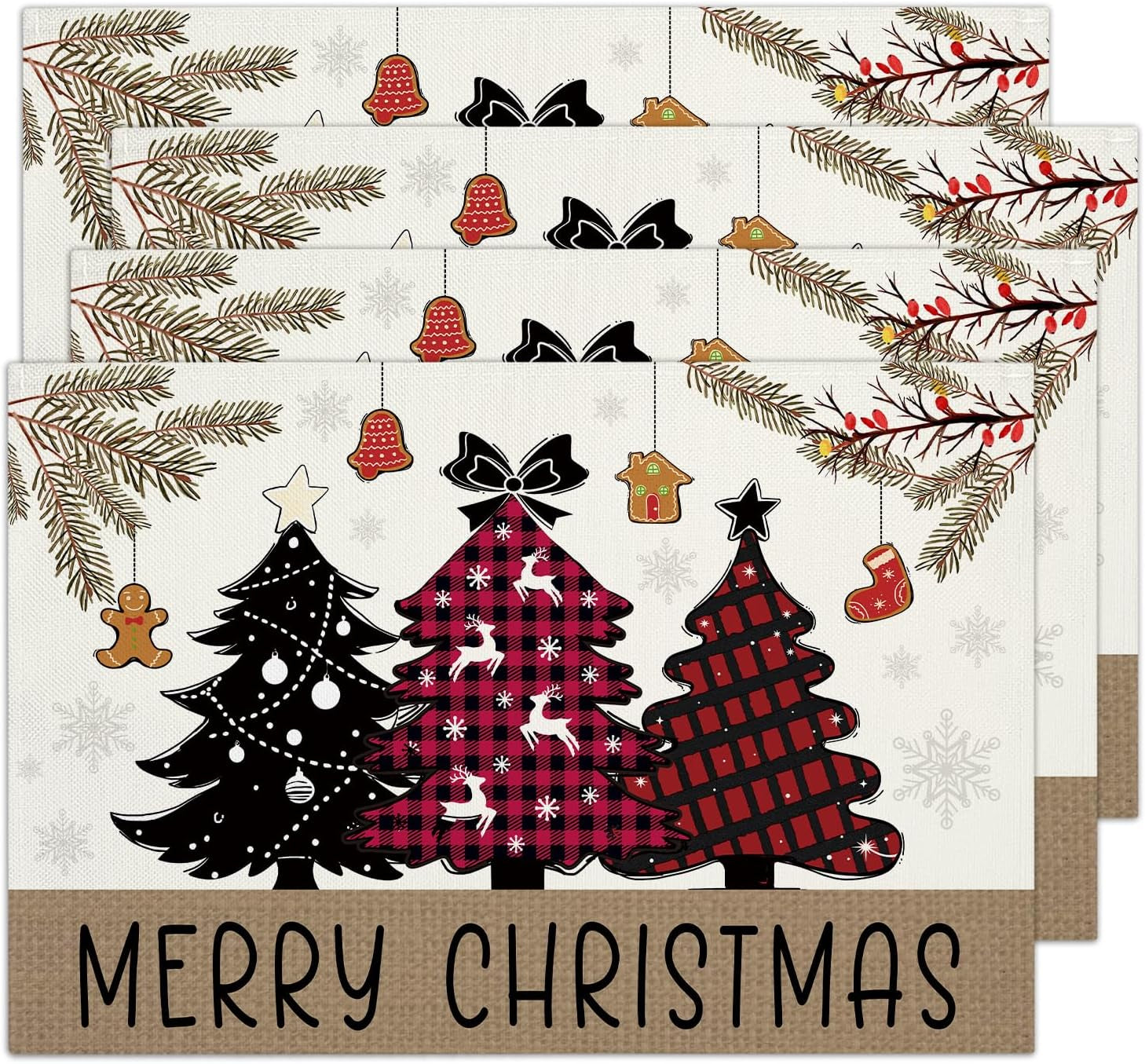 red-black-buffalo-plaid-tree-merry-christmas-placemats-set-of-4