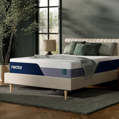 Nectar Premier 13” Memory Foam Mattress, Queen, Medium Firm, 1-Year Trial1