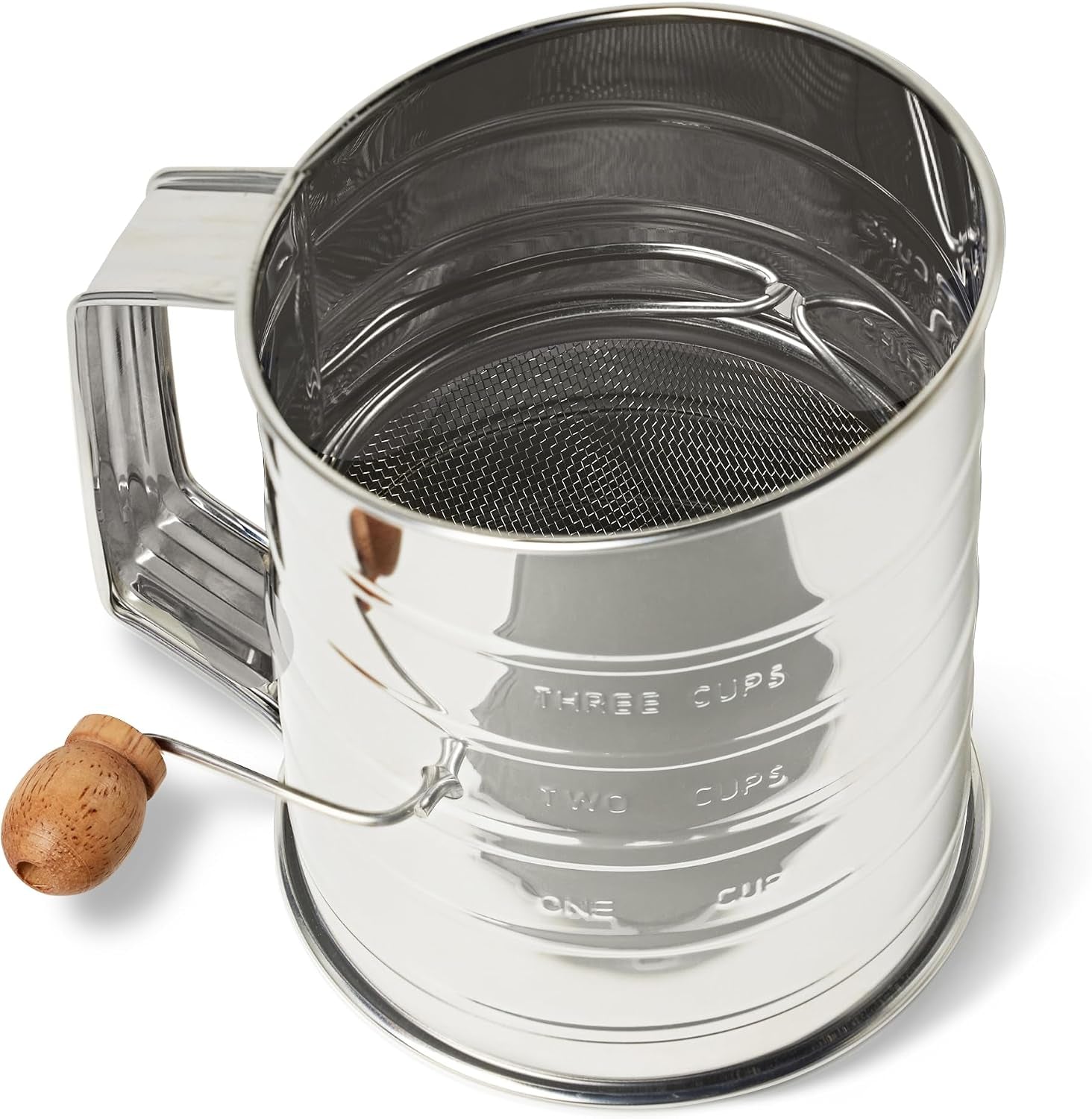 stainless-steel-flour-sifter-3-cup-capacity-for-fine-or-coarse-flour-dishwasher-safe