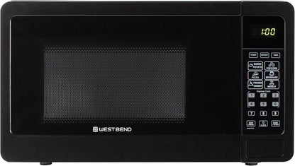 Microwave Oven, 0.7 Cu.Ft., 700-Watts, in Black Finish |  Microwave Oven, 700-Watts, 10 Power Levels, 6 Presets, Glass Turntable, 0.7 Cu.Ft., in Black5