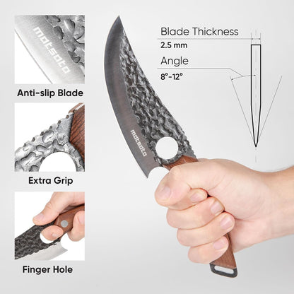 Chef Knife with Premium Leather Sheath3