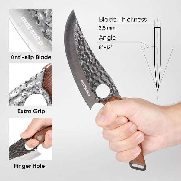 Chef Knife with Premium Leather Sheath3