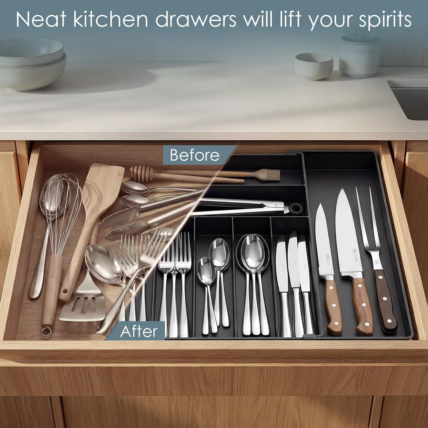 silverware-drawer-organizer-9-slots-expandable-kitchen-drawer-organizer