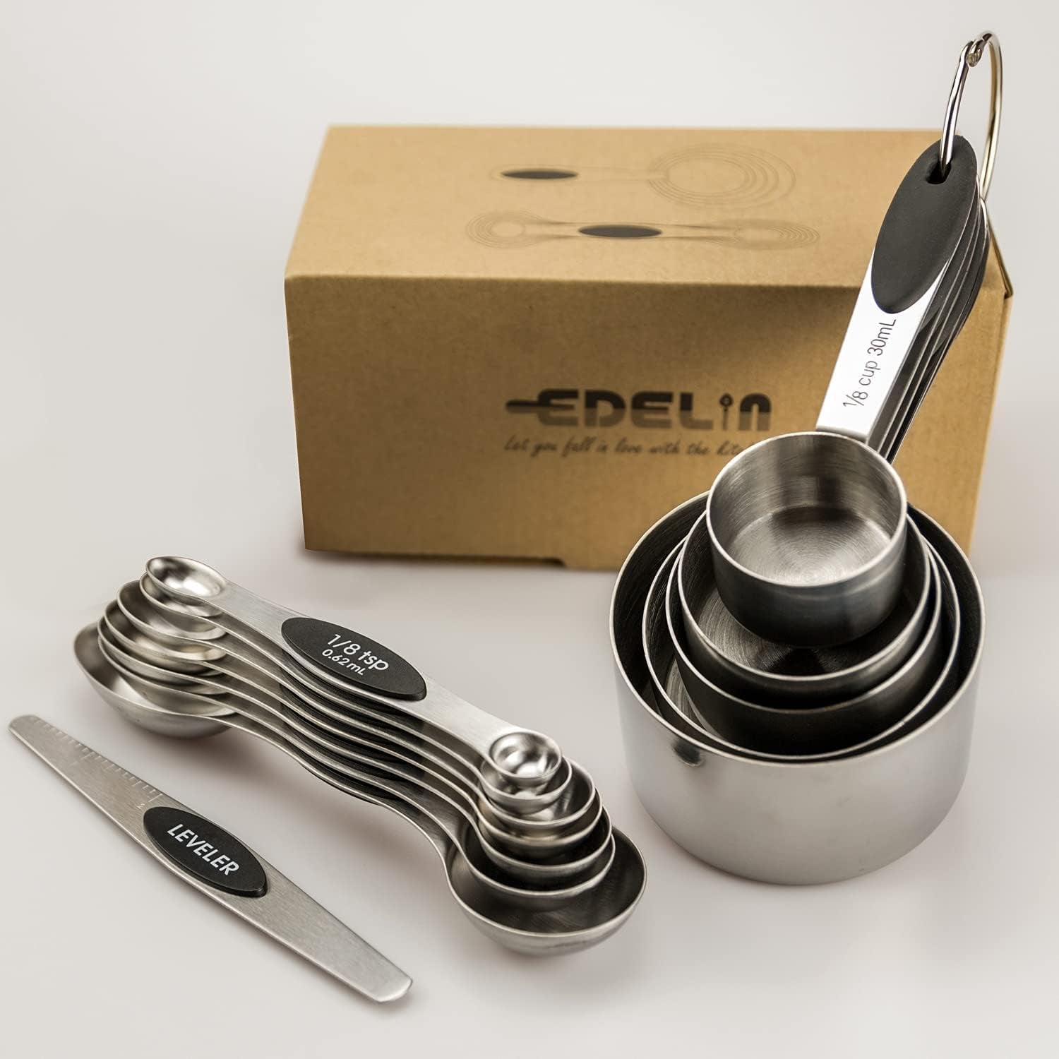 measuring-cups-and-magnetic-measuring-spoons-set-stainless-steel-5-cups-and-7-spoons-black