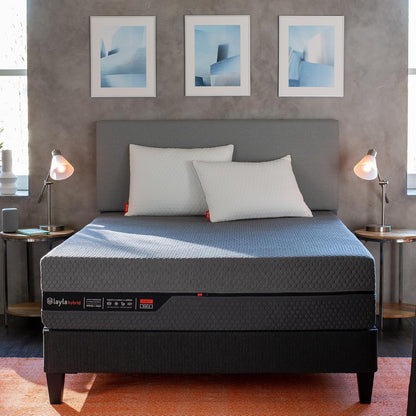 Sleep Hybrid Foam Mattress | Supportive Mattress | Flippable to a Soft or Firm Side | Advanced Cooling Design | Motion Minimizing | Tri-Zone Airflow Layers (King (U.S. Standard))1