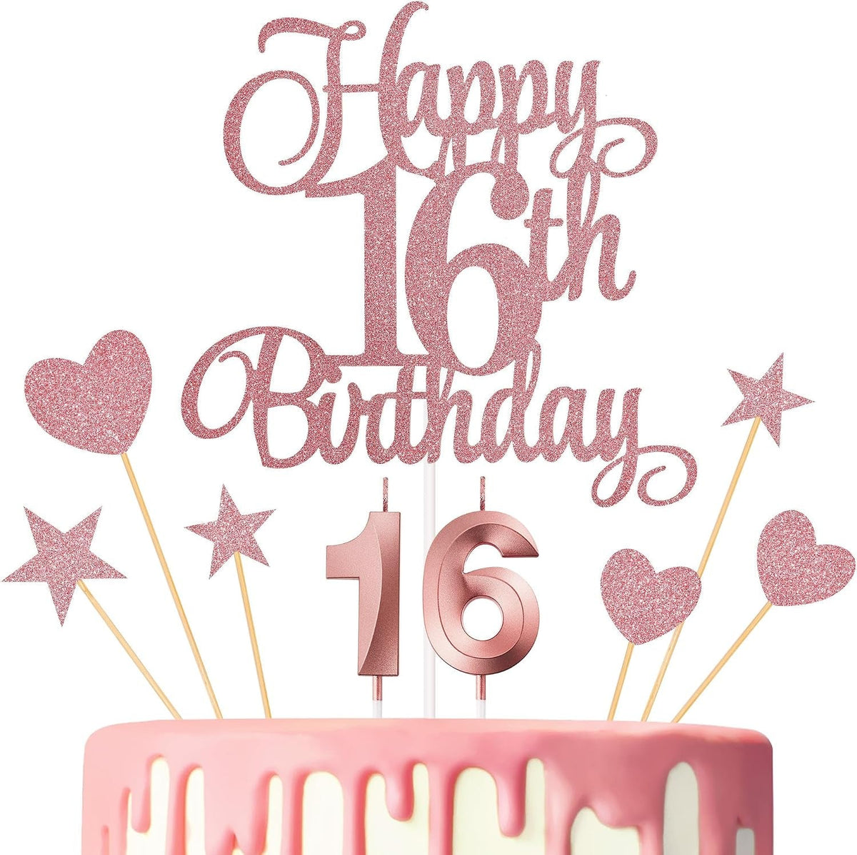 16th-birthday-cake-decorations-16th-birthday-candles-cake-numeral-candles-and-glitter-happy-16th-birthday-cake-toppers-set-for-birthday-party-supplies-rose-gold