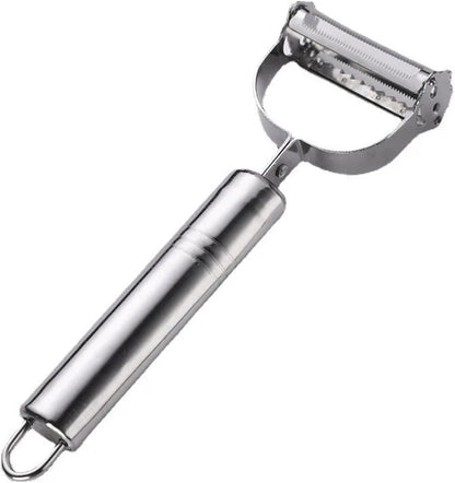 Stainless Steel Multifunction Grater, Julienne Peeler and Slicer for Kitchen(2Pcs)1
