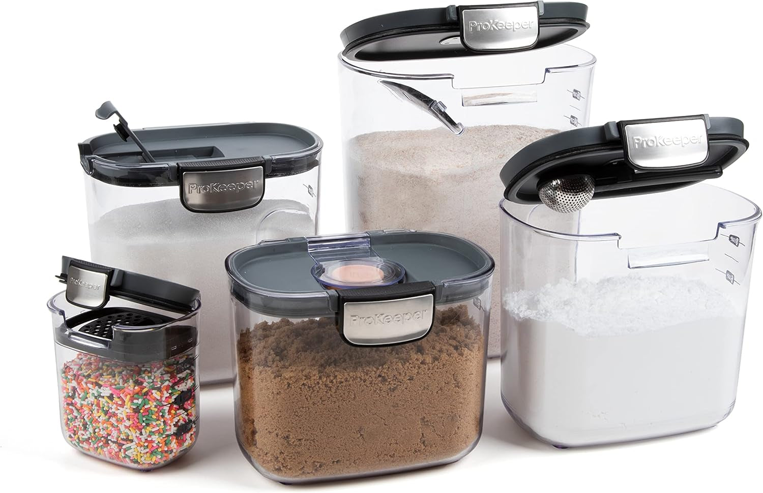 airtight-food-storage-container-set-clear-plastic-flour-and-sugar-canister-set-with-magnetic-accessories-for-kitchen-organization-grey-9-piece