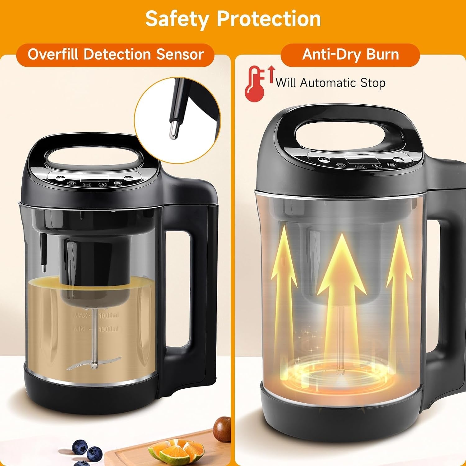 1-6l-soup-maker-machine-stainless-steel-programmable-soup-maker-with-smooth-chunky-settings-anti-dry-burn-overfill-sensors-self-cleaning-mode-for-quick-soups-baby-food-home-use-black