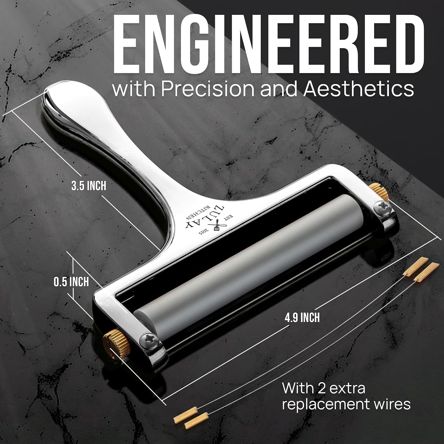 stainless-steel-wire-cheese-slicer-adjustable-hand-held-cheese-cutter-with-2-extra-wires-premium-cheese-knife-for-mozzarella-cheddar-gruyere-cheese-cutter-with-wire-silver