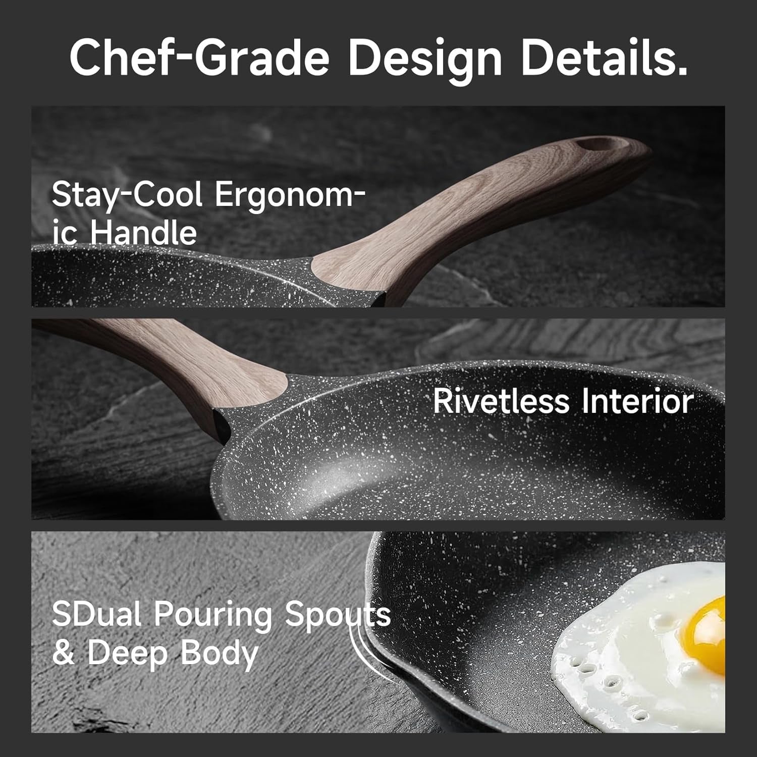 8-inch-nonstick-frying-pan-easy-clean-small-egg-pan-skillet-even-heating-all-stove-compatible-dual-spouts-pfoa-pfos-free-cool-ergonomic-handle-non-stick-omelet-cooking-fry-pan-grey