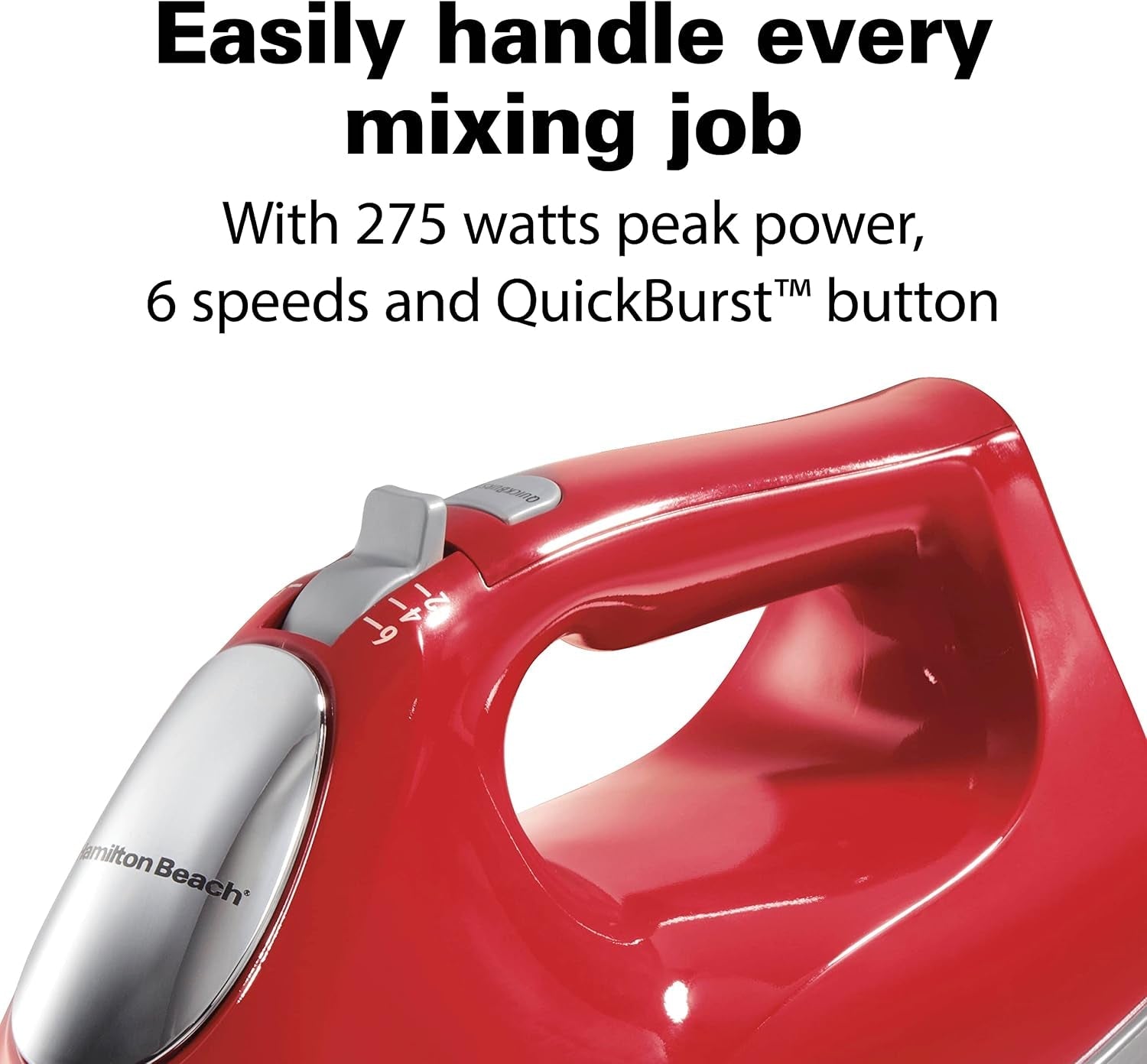 6-speed-electric-hand-mixer-with-quickburst-and-bowl-rest-275-watt-motor-traditional-beaters-whisk-dough-hooks-snap-on-storage-case-red-62633g