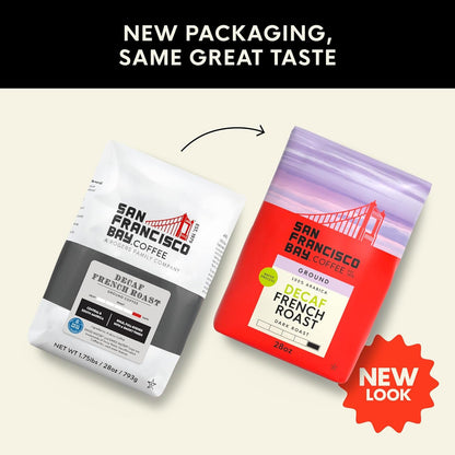 Coffee DECAF French Roast Ground Coffee, 28 Oz Bag2