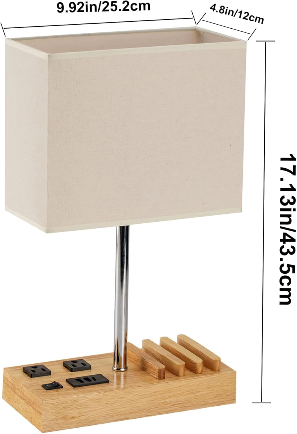usb-table-lamp-multi-functional-desk-lamp-with-2-ac-outlets-bedside-lamp-with-3-usb-charging-ports-and-wooden-phone-stands-nightstand-lamp-for-bedroom-livingroom-office-natural-wood