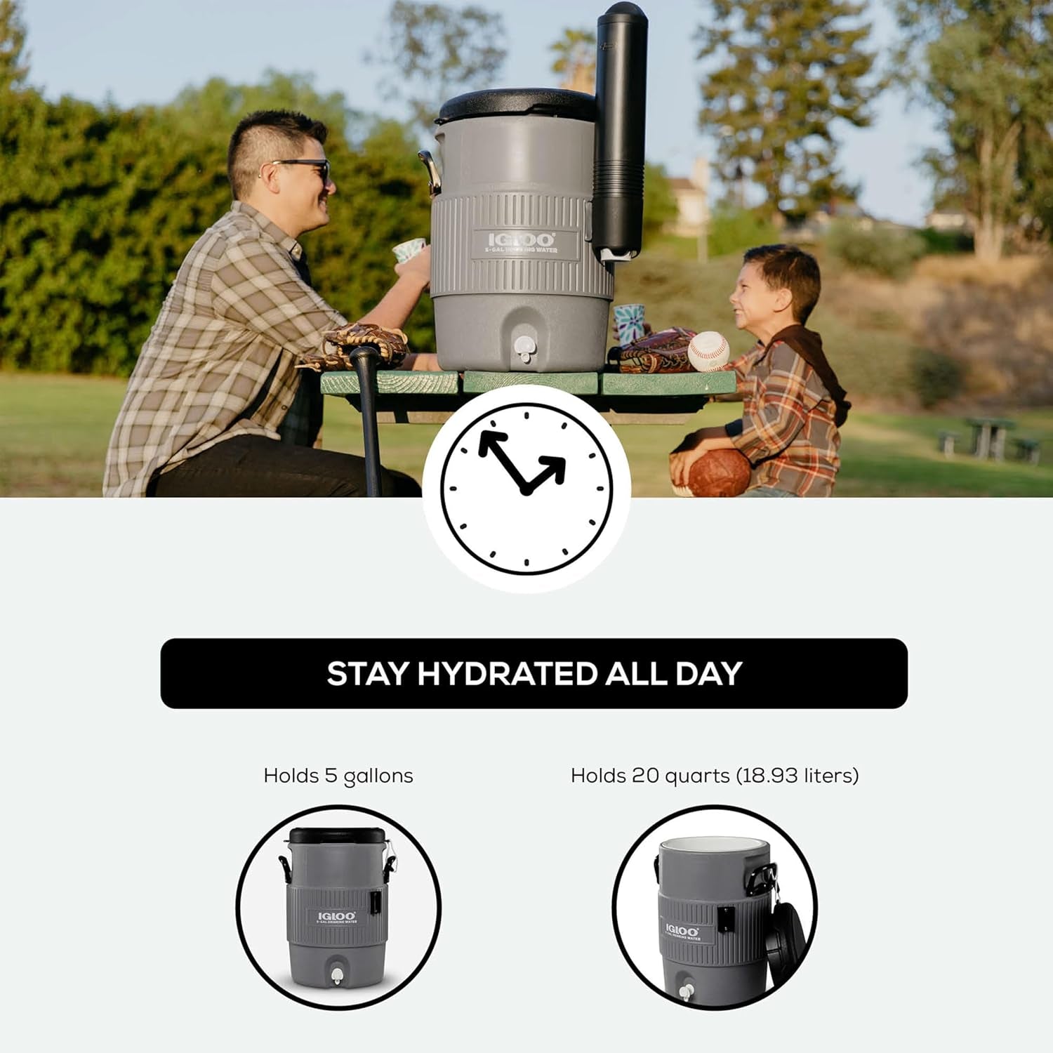 sports-cooler-insulated-beverage-dispenser-with-spout-portable-handwashing-station