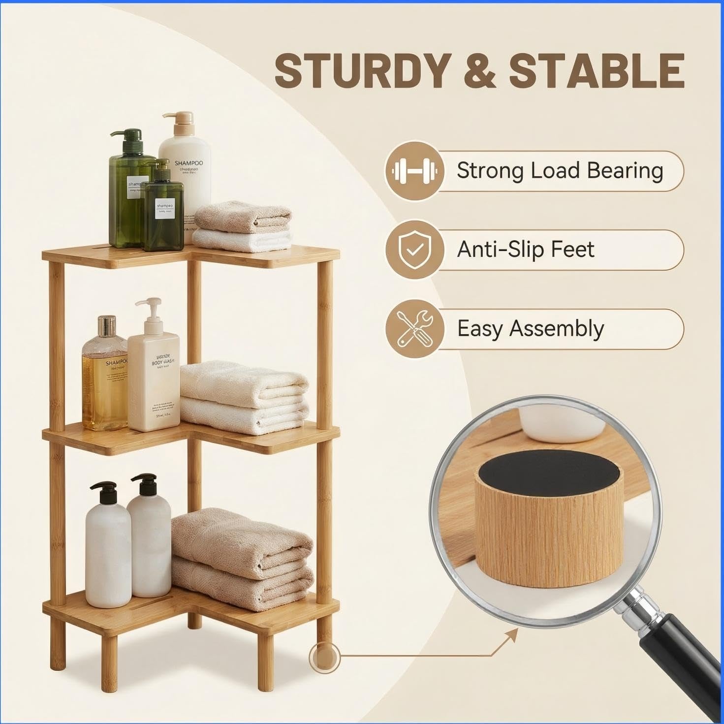 corner-shelves-shower-caddy-stand-3-tier-bamboo-space-saving-shower-organizer-with-anti-slip-feet-bathroom-shelves-for-inside-shower-large-capacity-storage-in-showers-kitchens-and-living-room