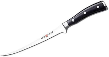Wüsthof Classic IKON Fillet Knife, One Size, Black, Stainless4