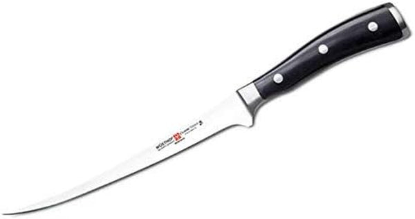 Wüsthof Classic IKON Fillet Knife, One Size, Black, Stainless4