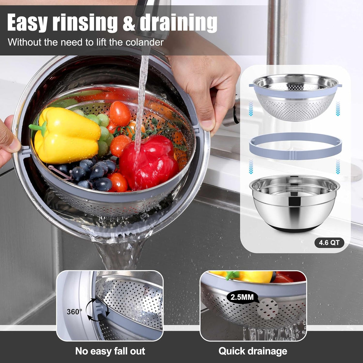 stainless-steel-mixing-bowls-with-lids-colander-15pcs