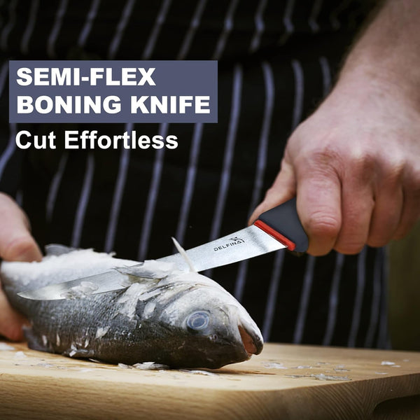 6 Inch Boning Knife, Curved Butcher Knife for Meat Cutting4