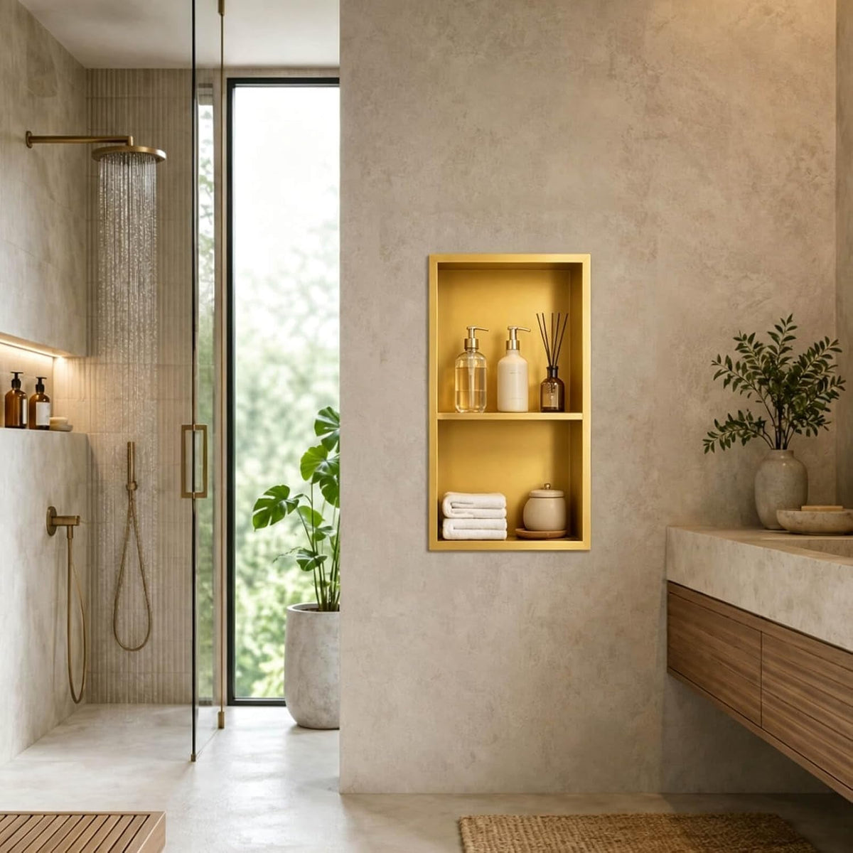 stainless-steel-shower-niche-insert-12-x-24-brushed-gold