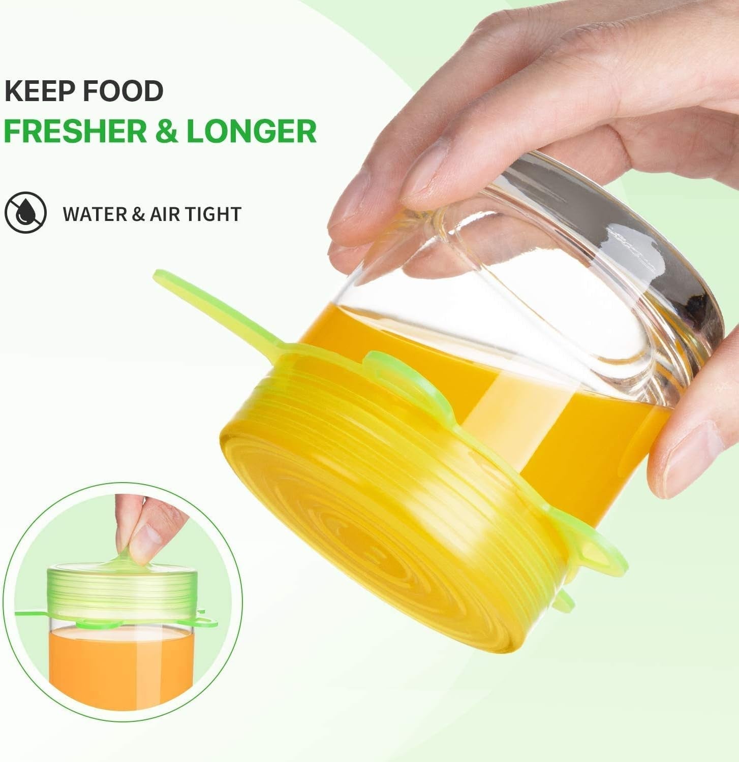 silicone-stretch-lids-for-food-storage-in-fridge-12-pack-silicone-lids-reusable-food-grade-silicone-bowl-covers-for-cups-bowls-and-dish-6-sizes-round-and-rectangle-shape