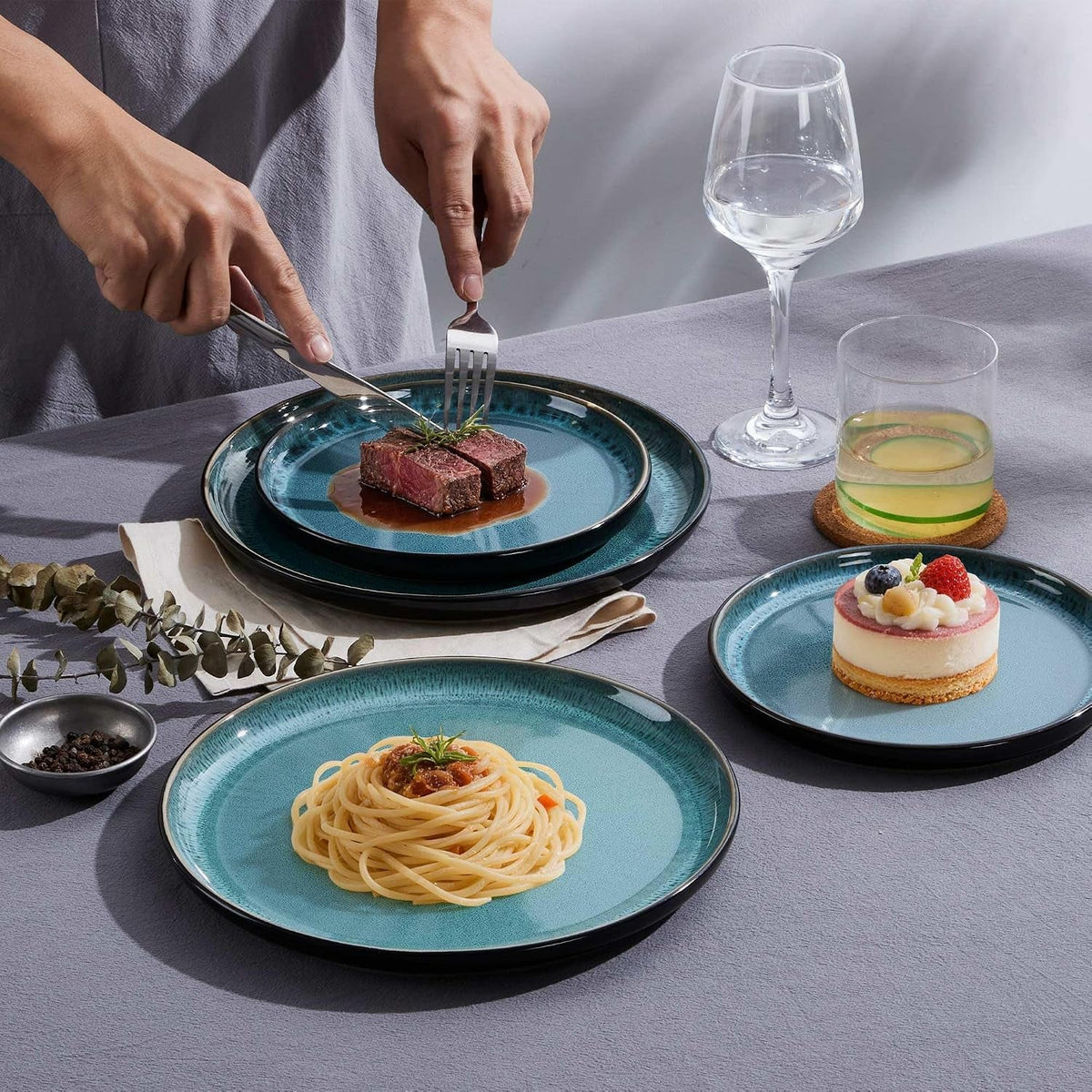 24-piece-dinnerware-sets-for-8-ceramic-dishes-set-pastel-turquoise