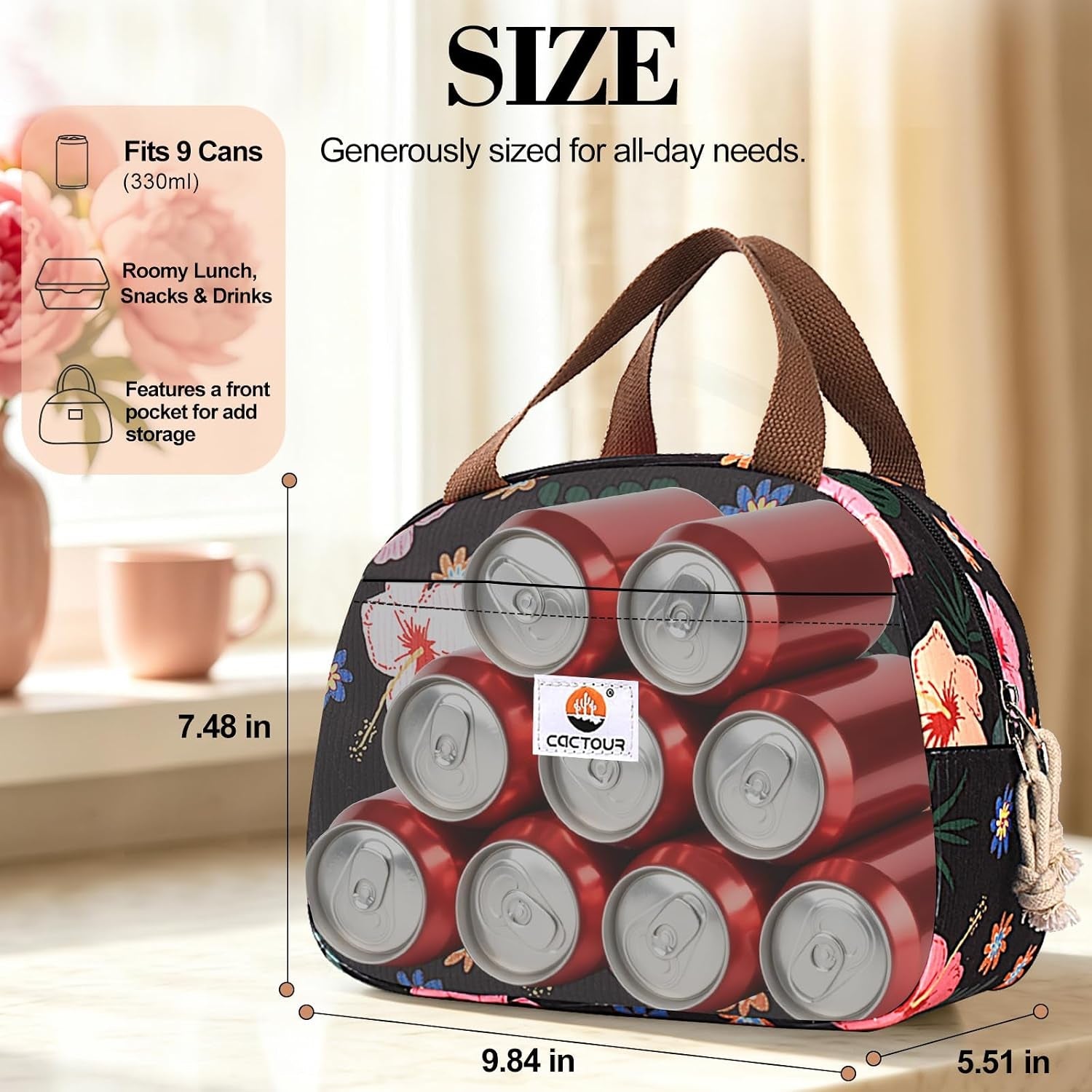 lunch-box-for-women-girls-teens-cute-lunch-box-cooler-bag-portable-insulated-small-lunch-bag-women-reusable-corduroy-lunch-tote-for-work-travel-picnic-school-flower