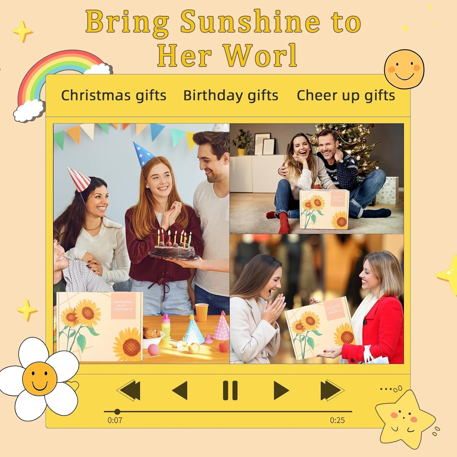 10pcs-sunshine-gift-for-women-unique-care-package-with-sunflower-gifts-friendship-box-of-sunshine-for-mom-sister-wife-get-well-soon-birthday-present-self-care-basket-for-women-recovery