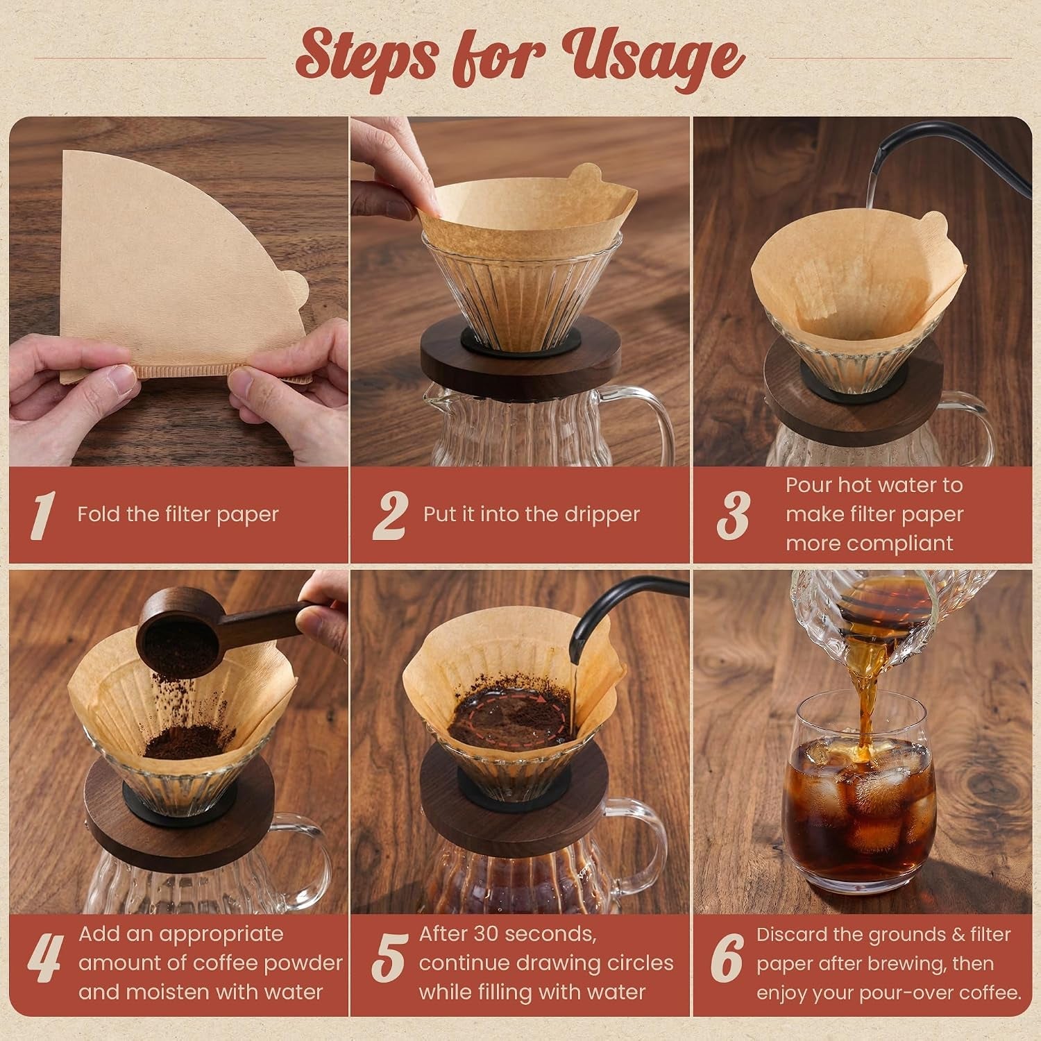 300pcs-coffee-filters-2-disposable-unbleached-v60-coffee-filter-2-4-cup-6-individual-value-packs-for-easy-storage-compatible-with-pour-over-coffee-dripper-drip-coffee-makers