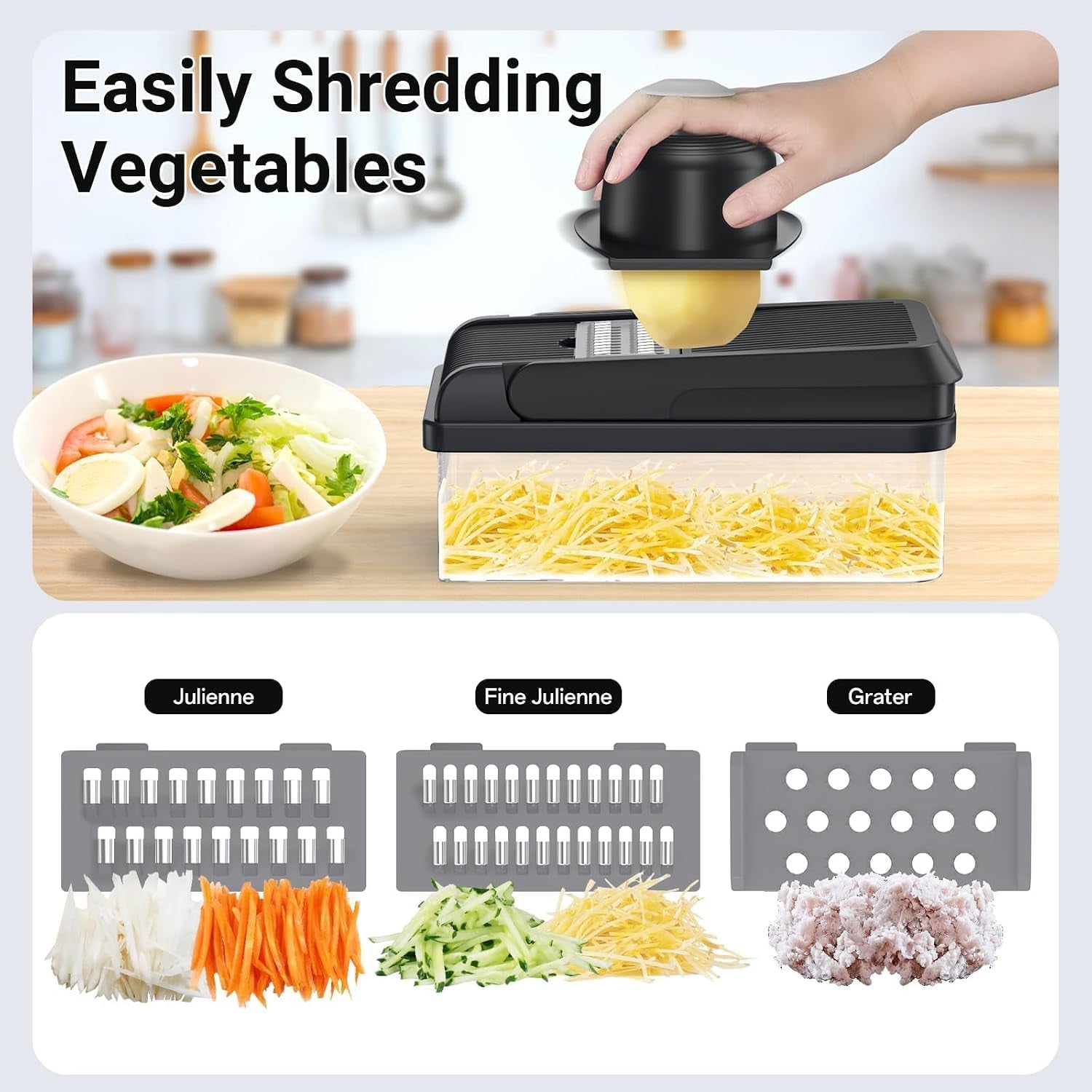 12-in-1-vegetable-chopper-with-7-blades-food-veggie-cutter-mandoline-gray