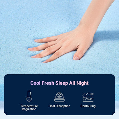 10 Inch Twin Size Mattress, Medium Firm Hybrid Mattress in a Box | Smarts Coil Pocket Spring, Gel Memory Foam for Cool Night Sleep, Motion Isolation, Pressure Relief, Certipur-Us Certified5