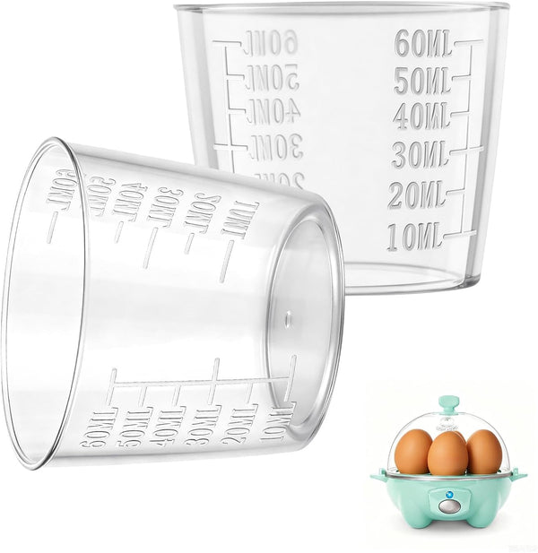 Measuring Cup Replacement Compatible with Dash Rapid Egg Cooker, 2 Pack1