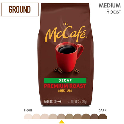 Premium Roast Decaf, Medium Roast Ground Coffee, 12 Oz Bag4