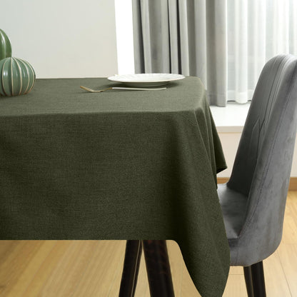 Moss Green Table Cloth Rectangle Table Cover 118"X57"2