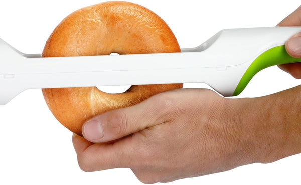 Hometown Bagel Knife, Serrated Bread Slicer, Stainless Steel1