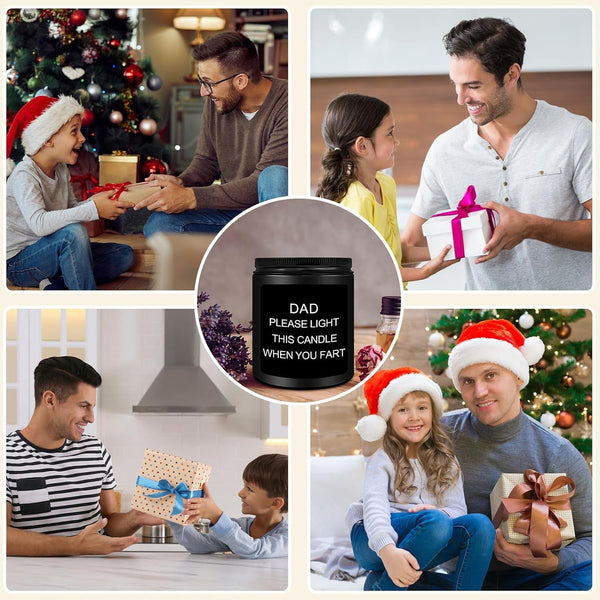 Gift for Dad, Fathers Day Birthday Christmas Dad Candle Gifts6
