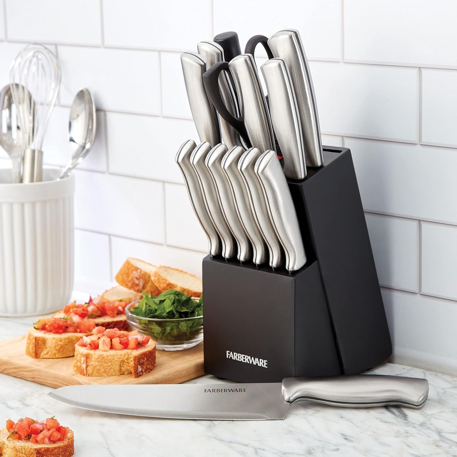 15-piece-kitchen-knife-set-high-carbon-stainless-steel-blades-with-wood-block-steak-knives-sharpening-tool-all-purpose-shears-razor-sharp-ergonomic-stainless-steel-handles